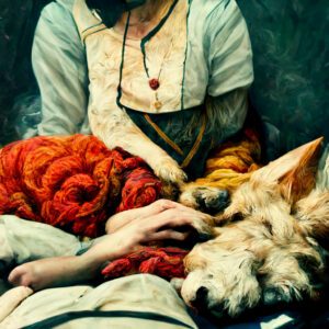 LXIV 7 stephentalla dog napping on the lap of lady owner surreal 82d21c58 9ee9 4d74 be0b c76dcc33ef26