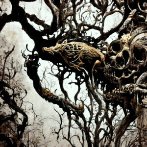 stephentalla dead wild boar hanging jawbones on a talisay tree a101fc90 c159 4c09 a9ce e527c3723486